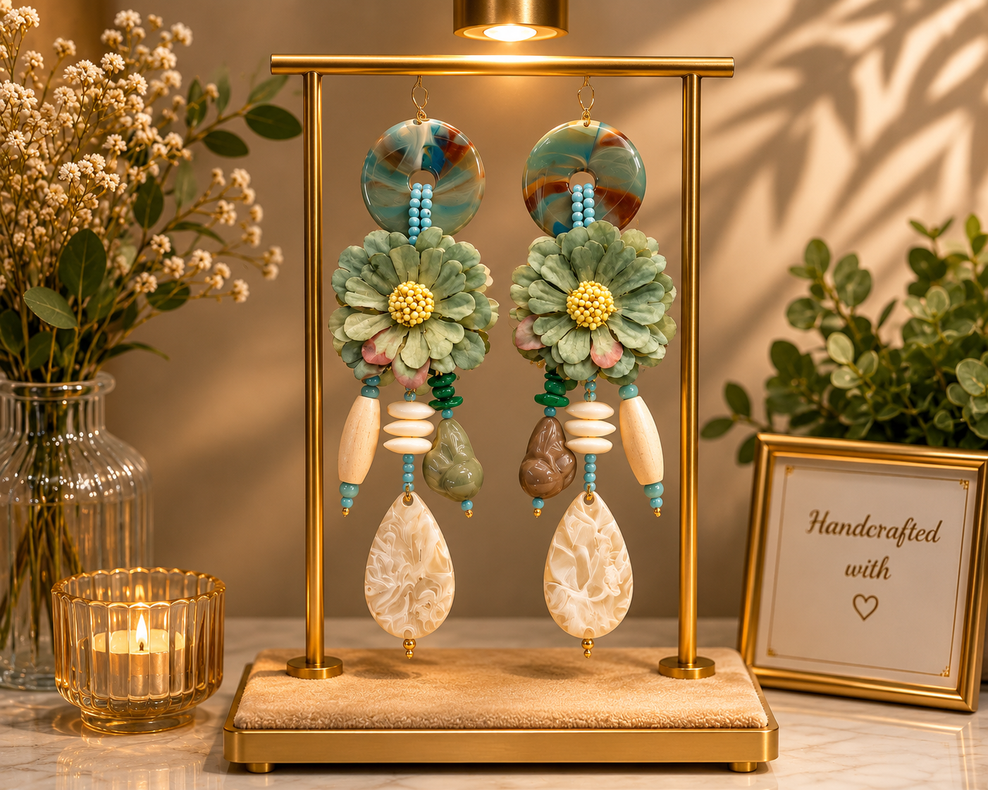 Garden Party Glam -Earrings