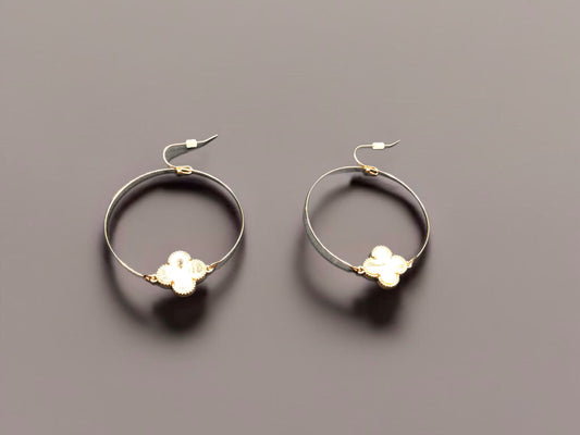 Gold Lucky Charm- Earrings