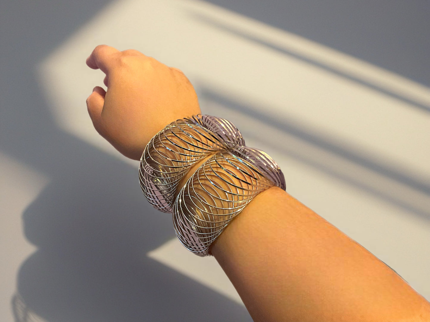 Gilded Vortex Set-Bracelet
