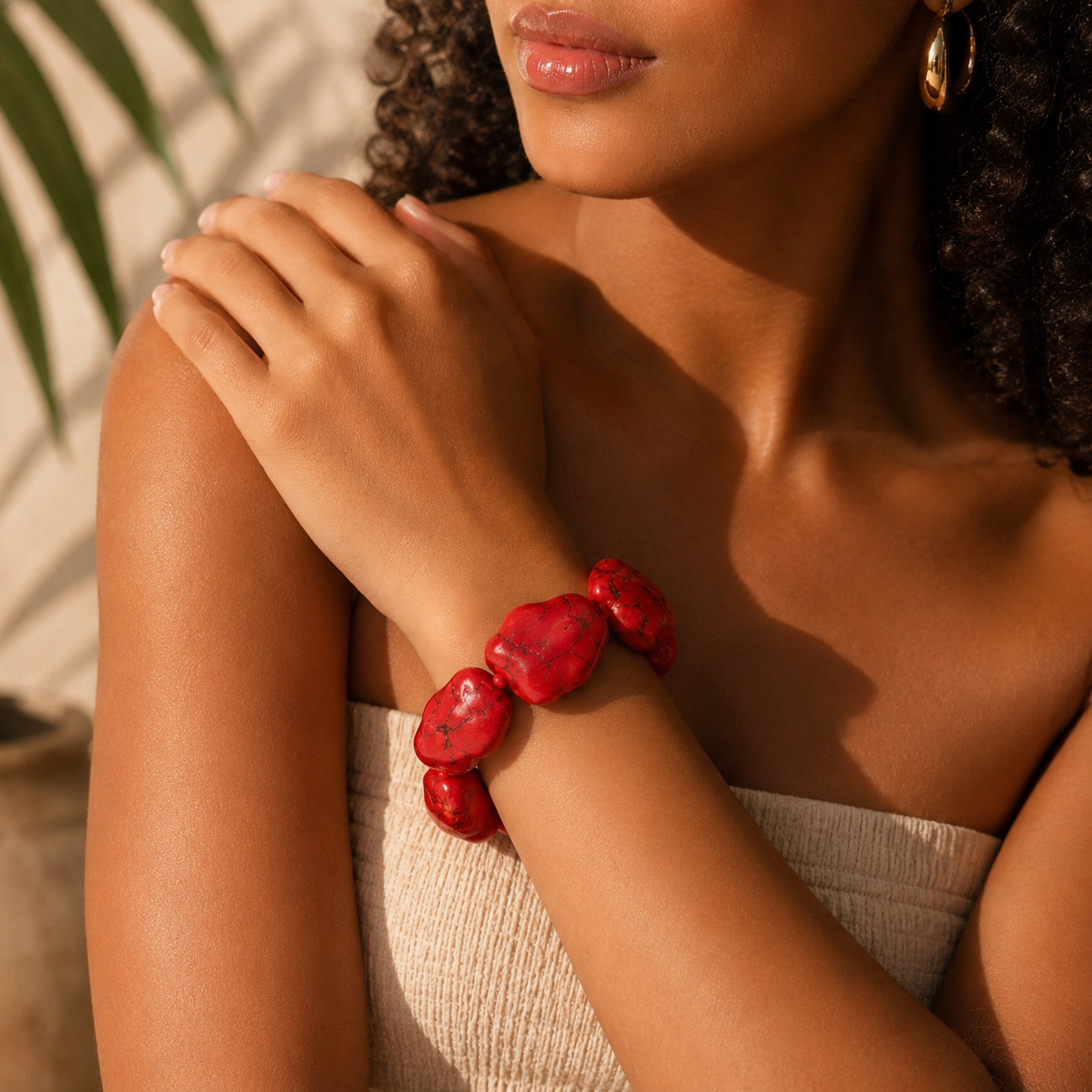 The Sculpted Stone Collection-Bracelet