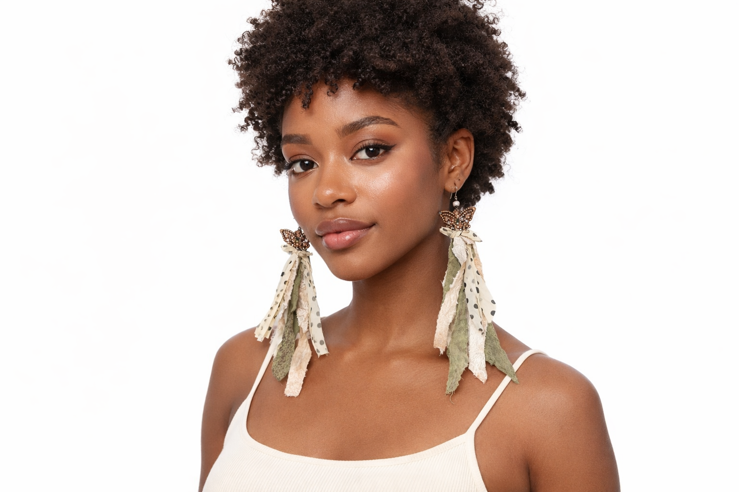 Butterfly Whisper Drip-Earrings