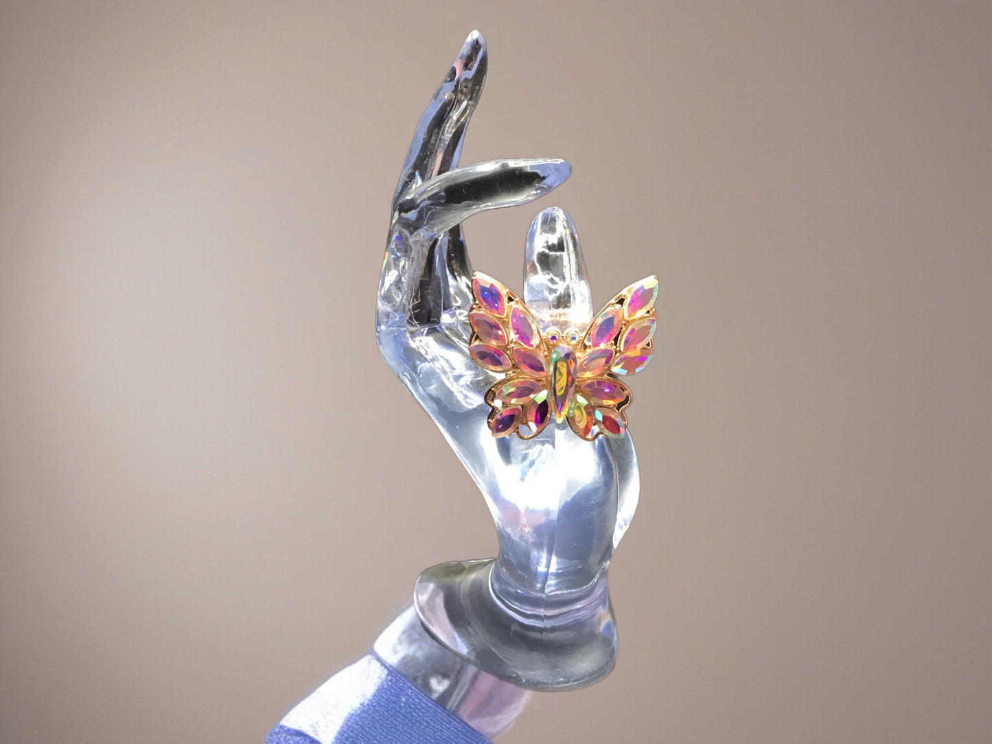 Morpho Butterfly- Ring