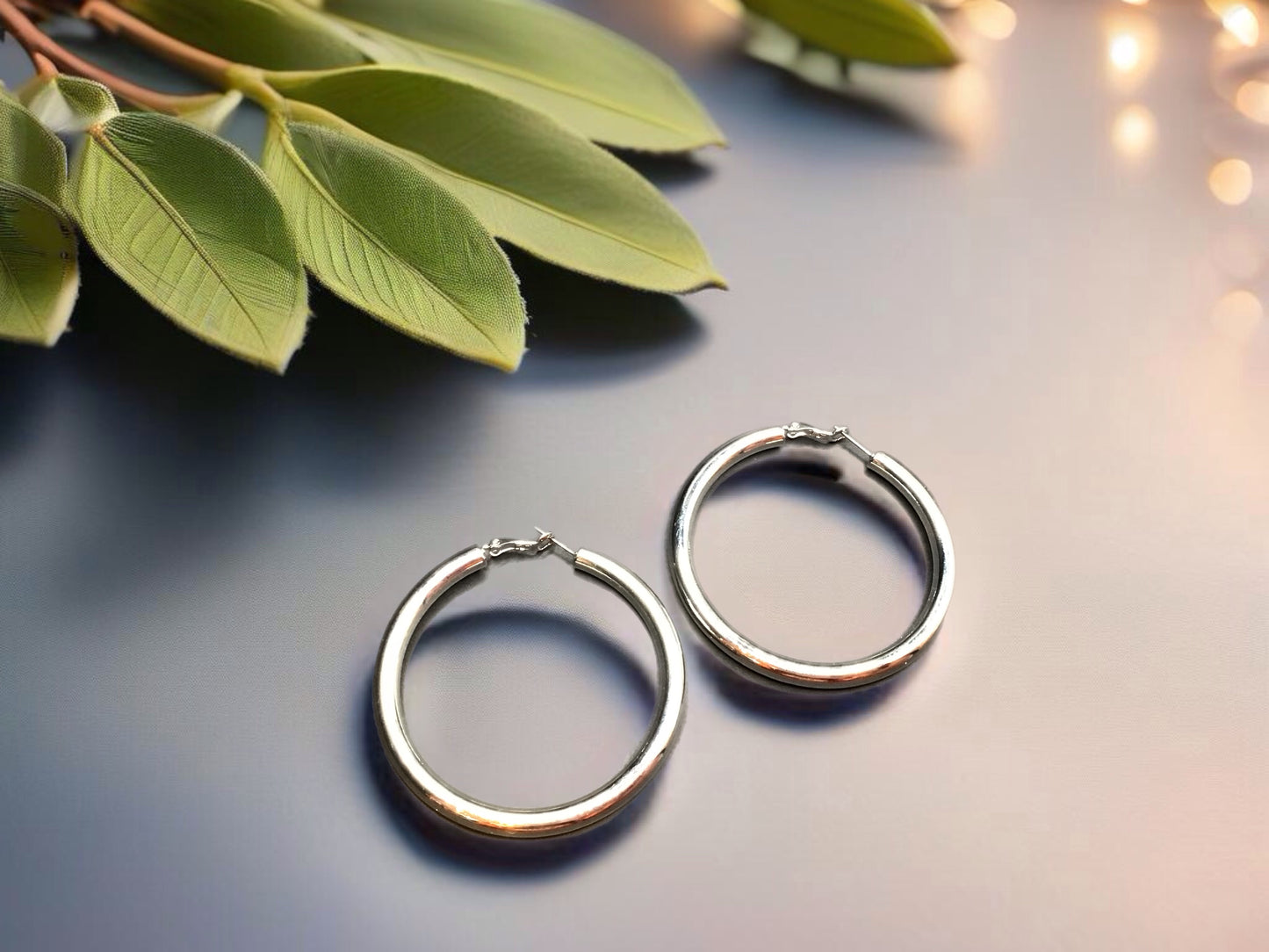 Around the Way Hoops- Earrings