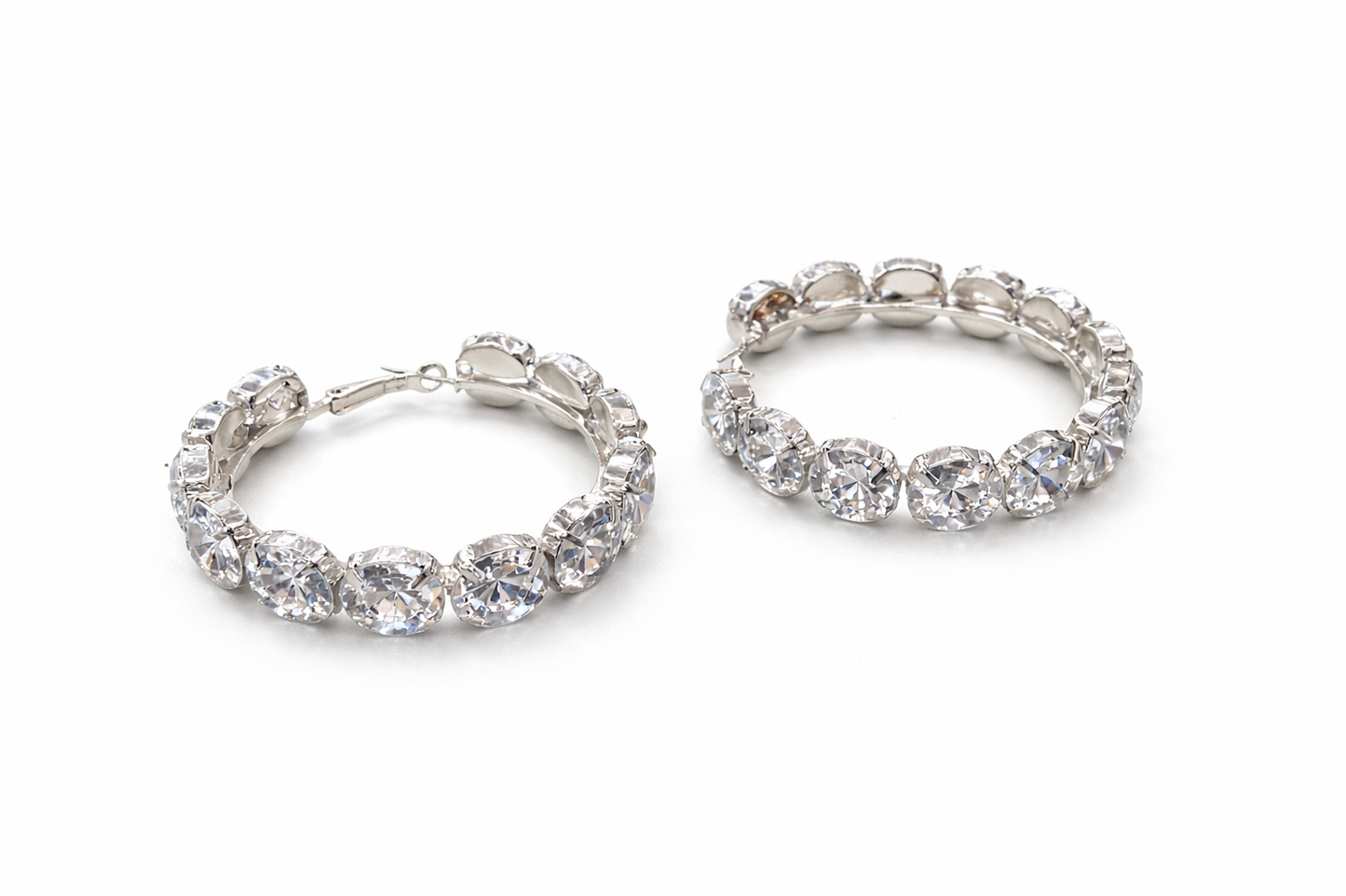 Manifested Radiance Hoops-Earrings
