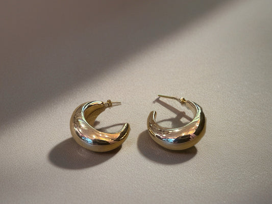 Bold & Bougie Hoops-Earrings
