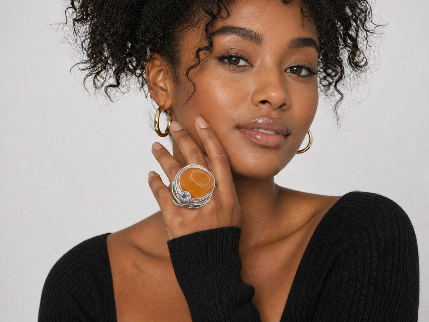Cosmic Knot Ring Collection