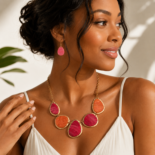 The Don Necklace & Earring Set