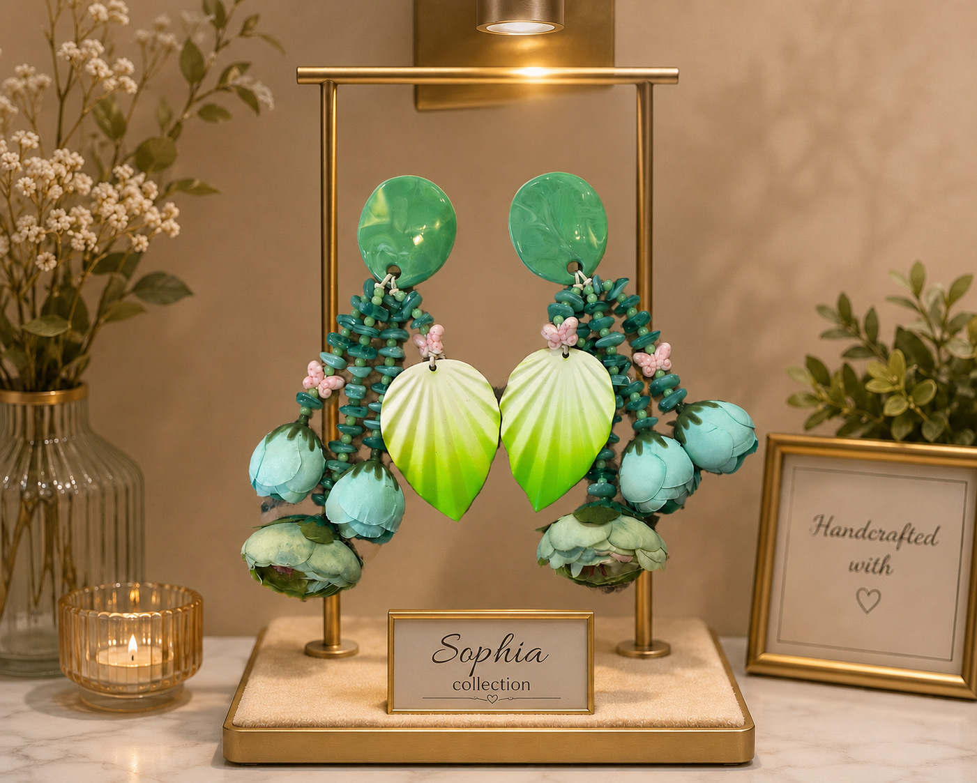 Garden Party Glam -Earrings
