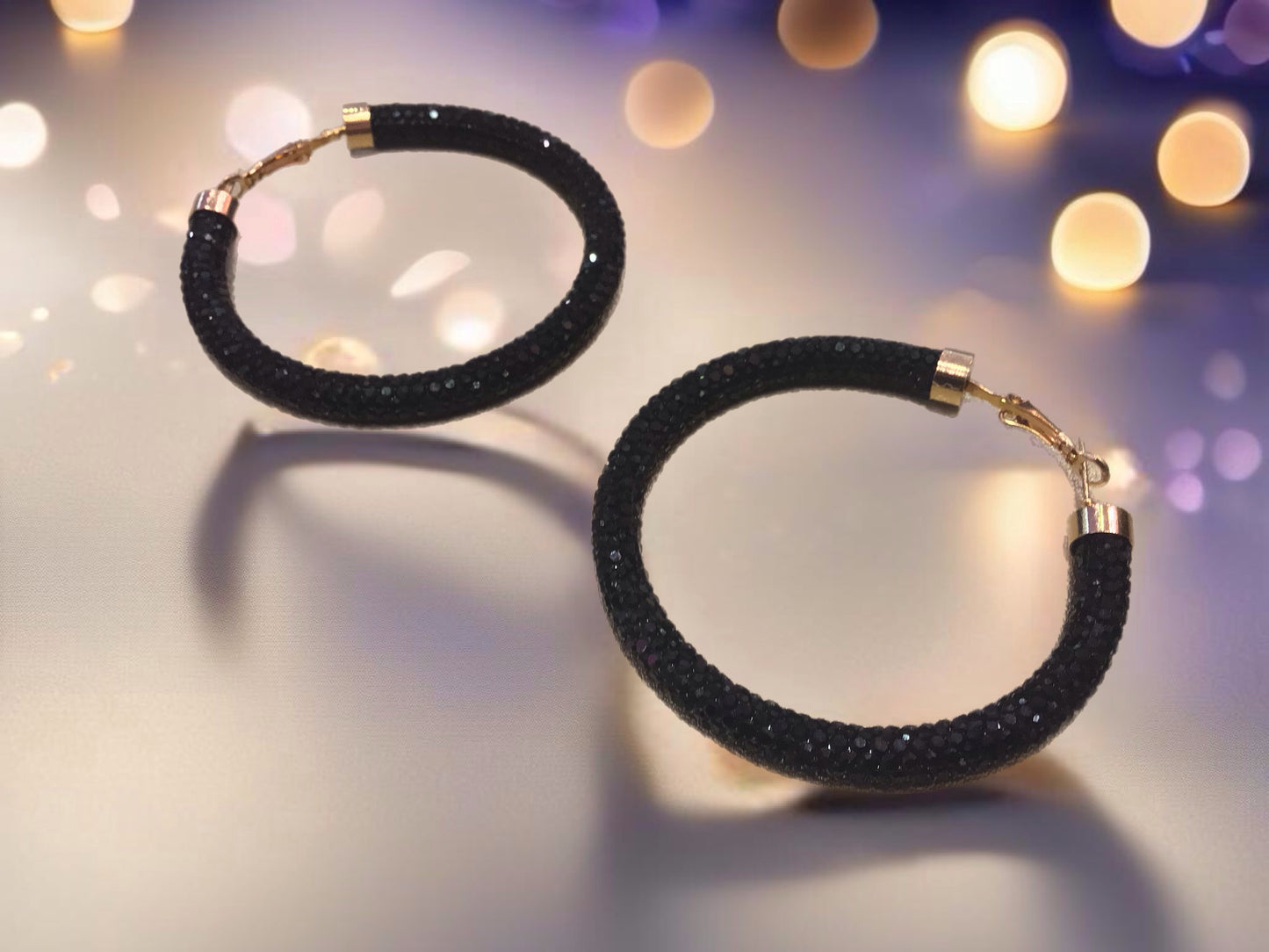 Fancy Night Earrings - Large