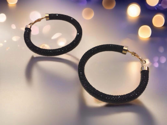 Fancy Night Earrings - Large