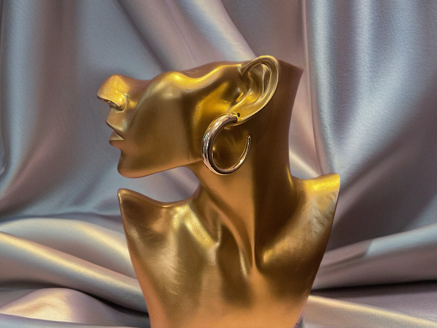 Eternal Gold Half Hoops-Earrings