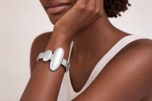 Big Energy Oval Cuff-Bracelet