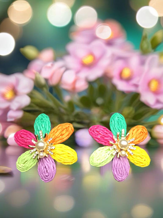 Daisy Pearl-Earrings