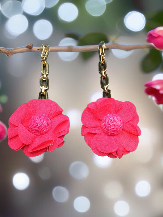 Begonias Flower- Earrings