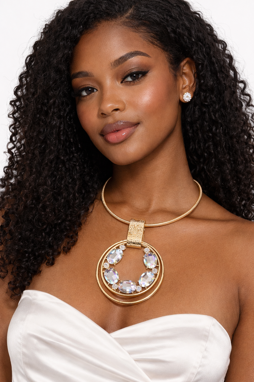 Luminous Halo Luxe Set-Necklace