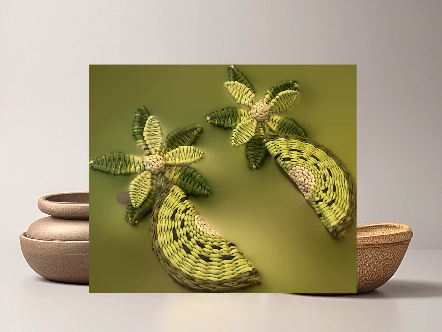 Kiwi Kiss-Earrings