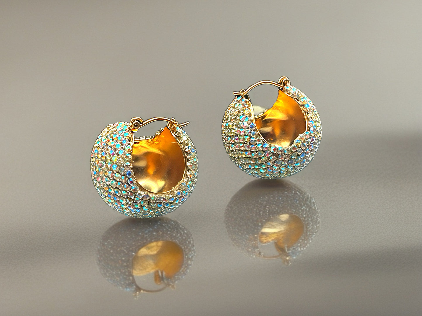She’s Her Blinged Out-Earrings