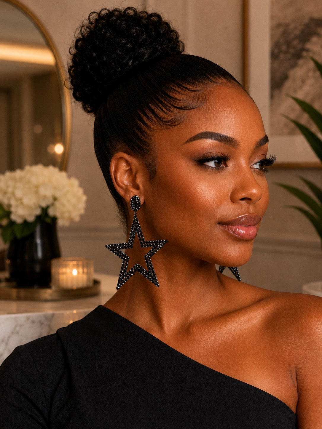Star Power Mosaic-Earrings