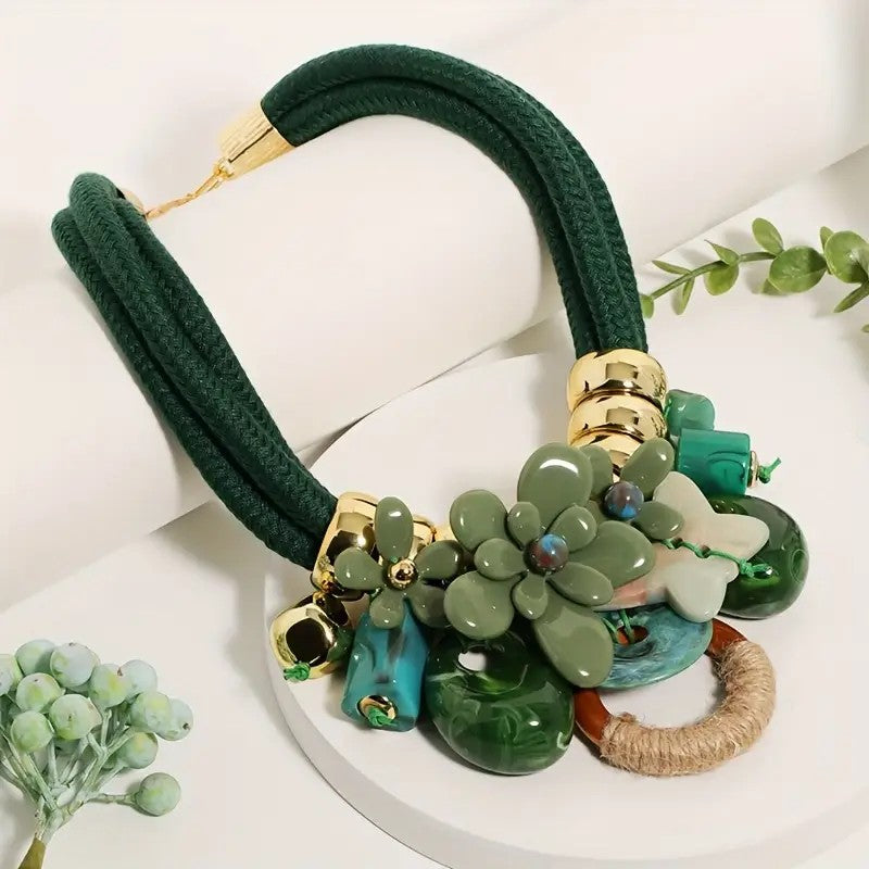 Bohemian Floral- Necklace