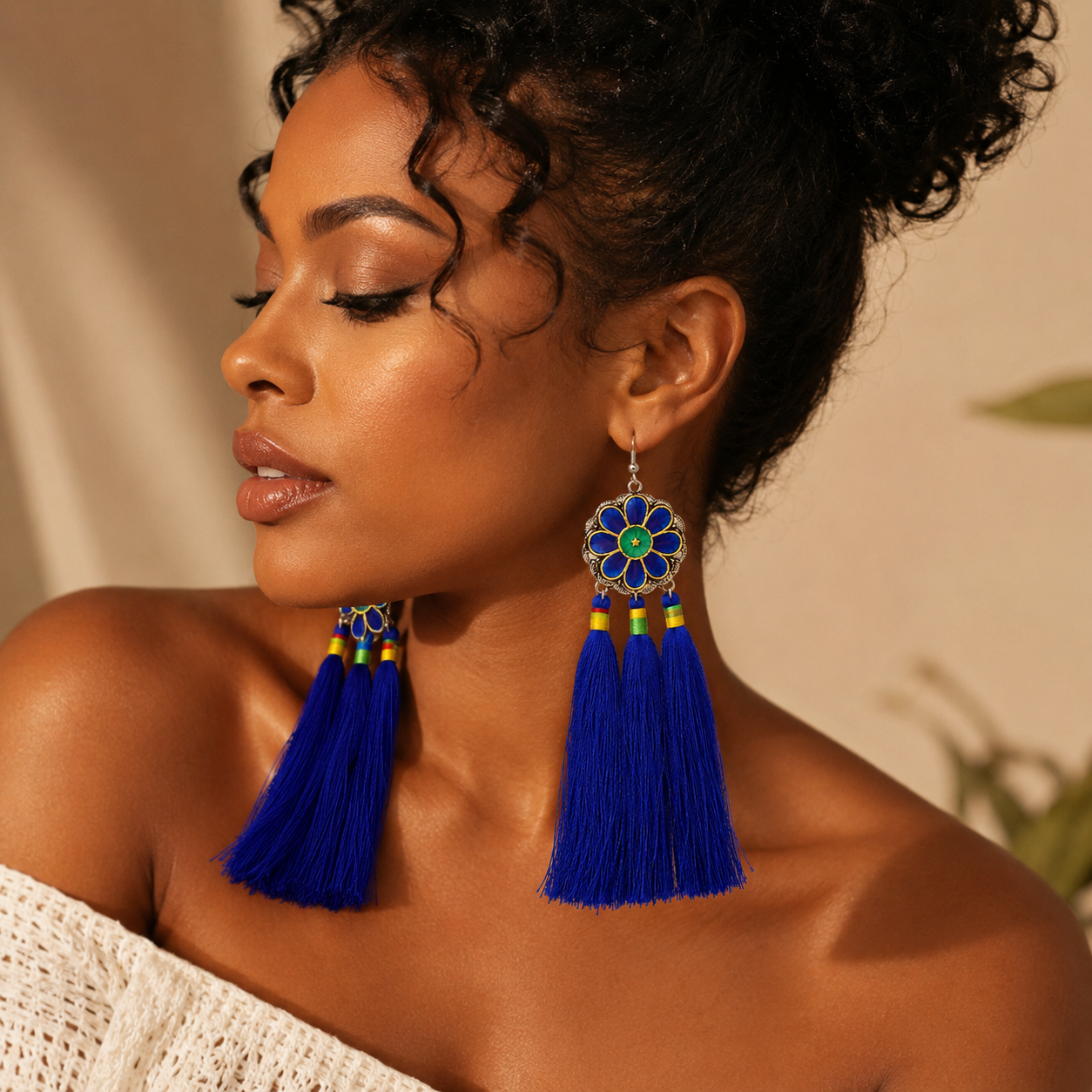 Flirt in Full Bloom-Earrings