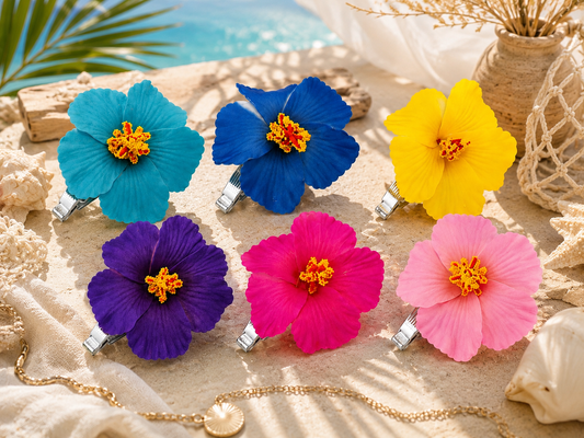 Island Bloom Hair Clip Collection-Misc