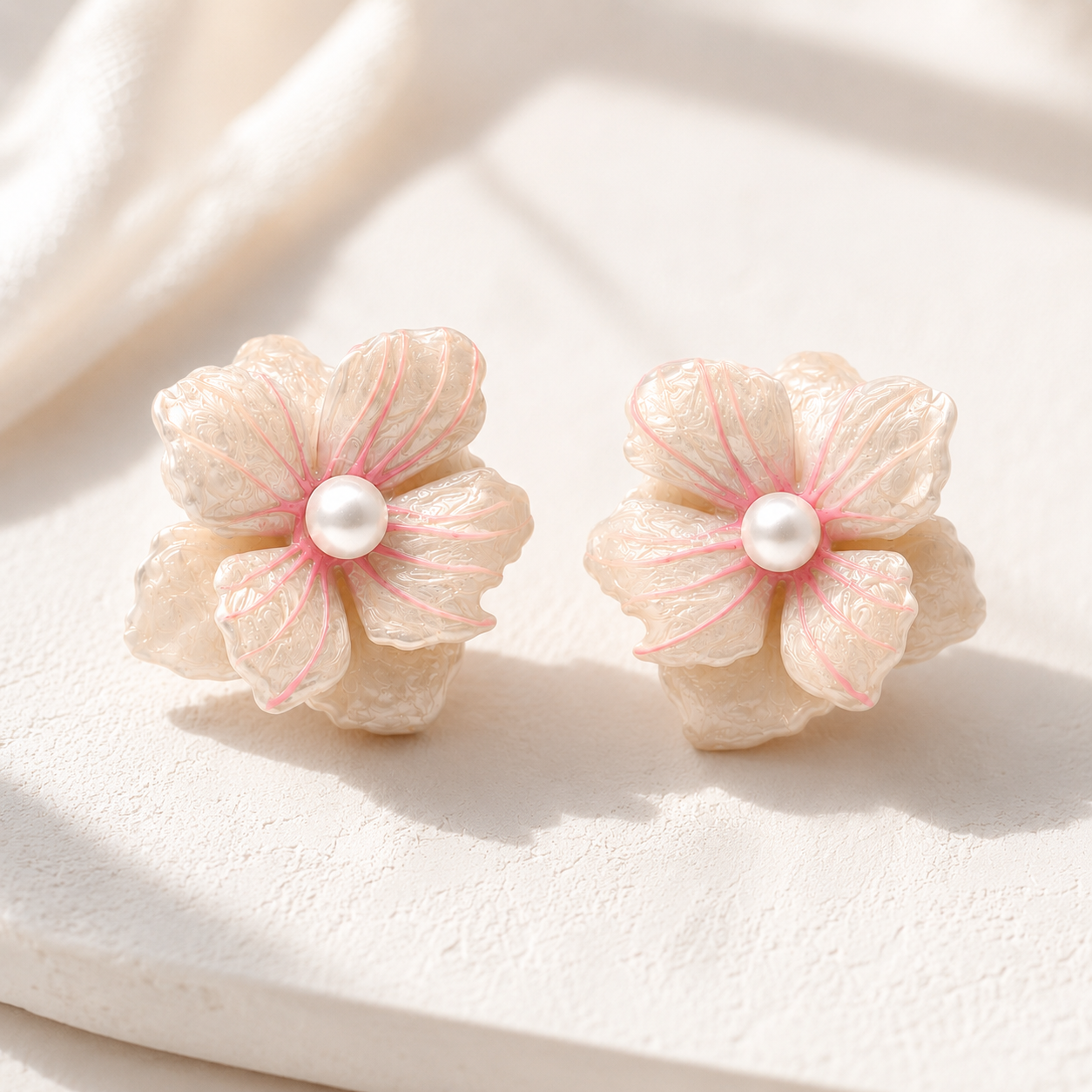 Island Romance Flower- Earrings