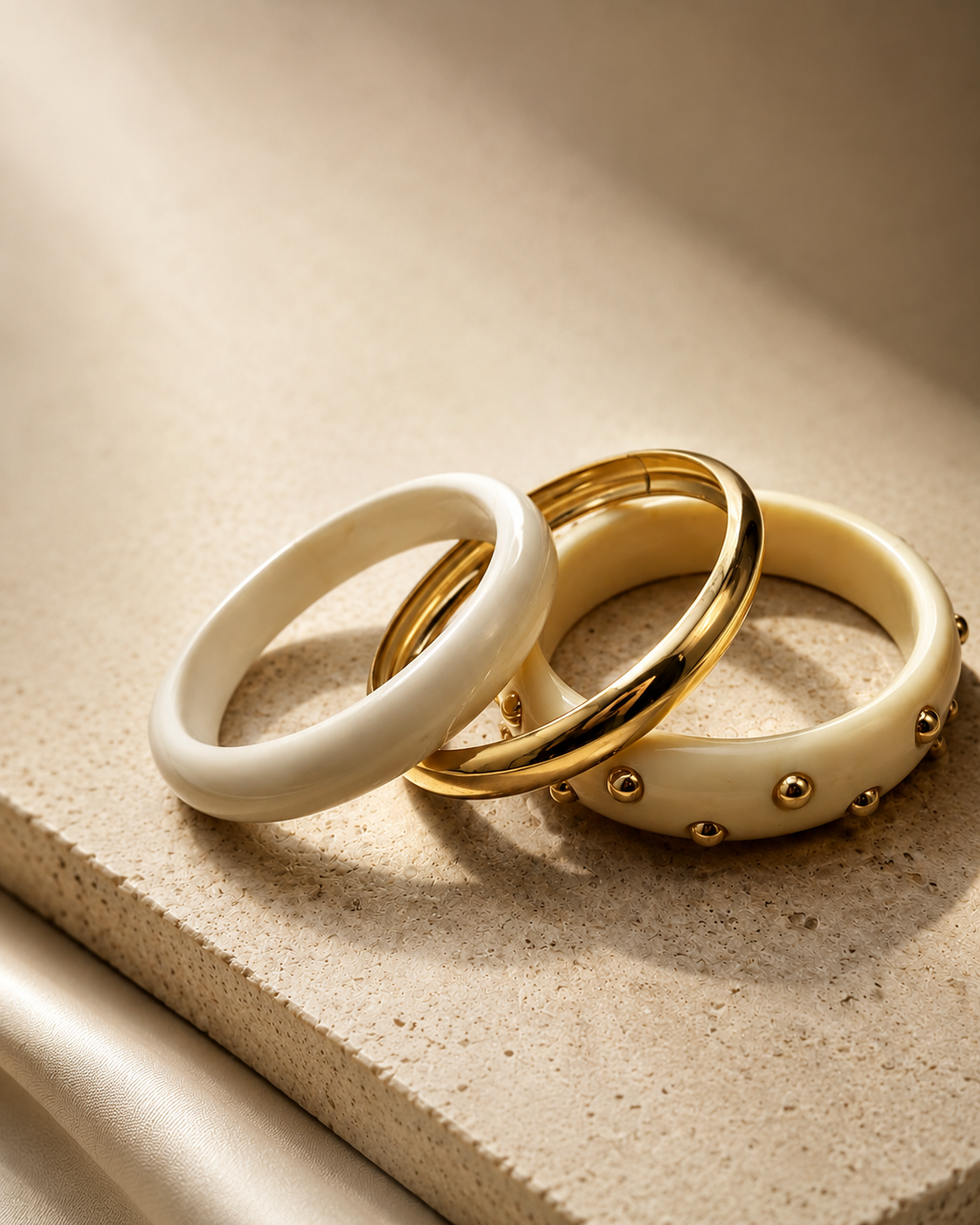 Champagne Society Stack- Bracelets