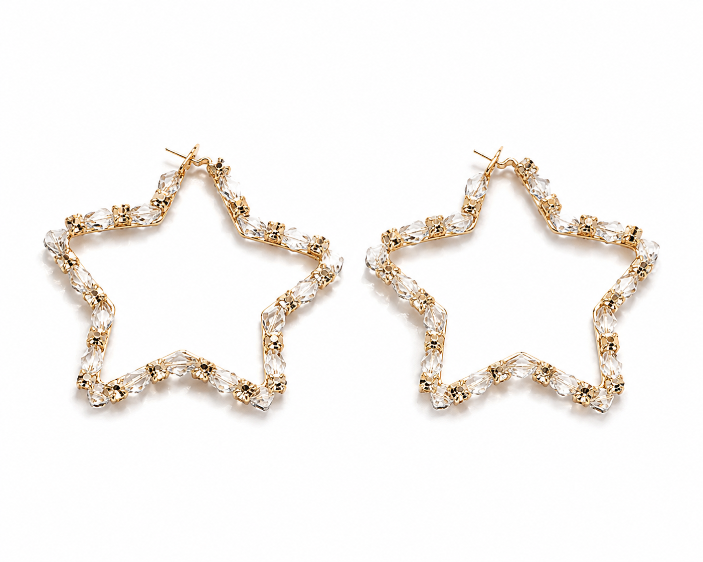 Starlet Drip Hoops- Earrings