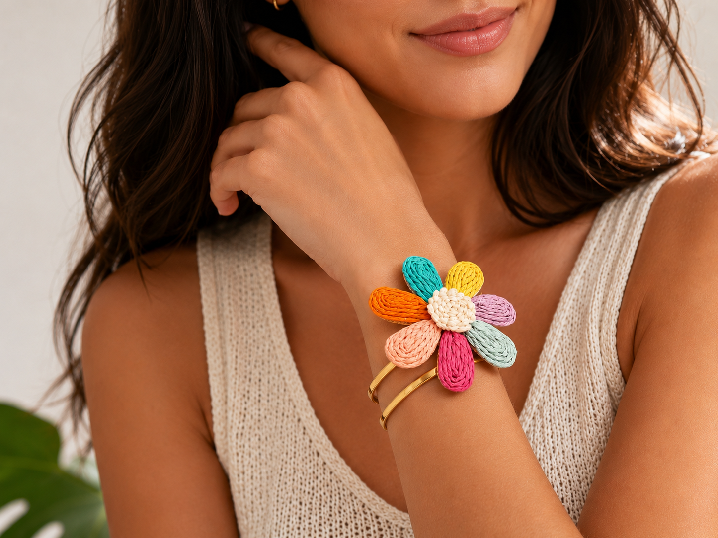 Paradise Petal Arm Wrap-Bracelet