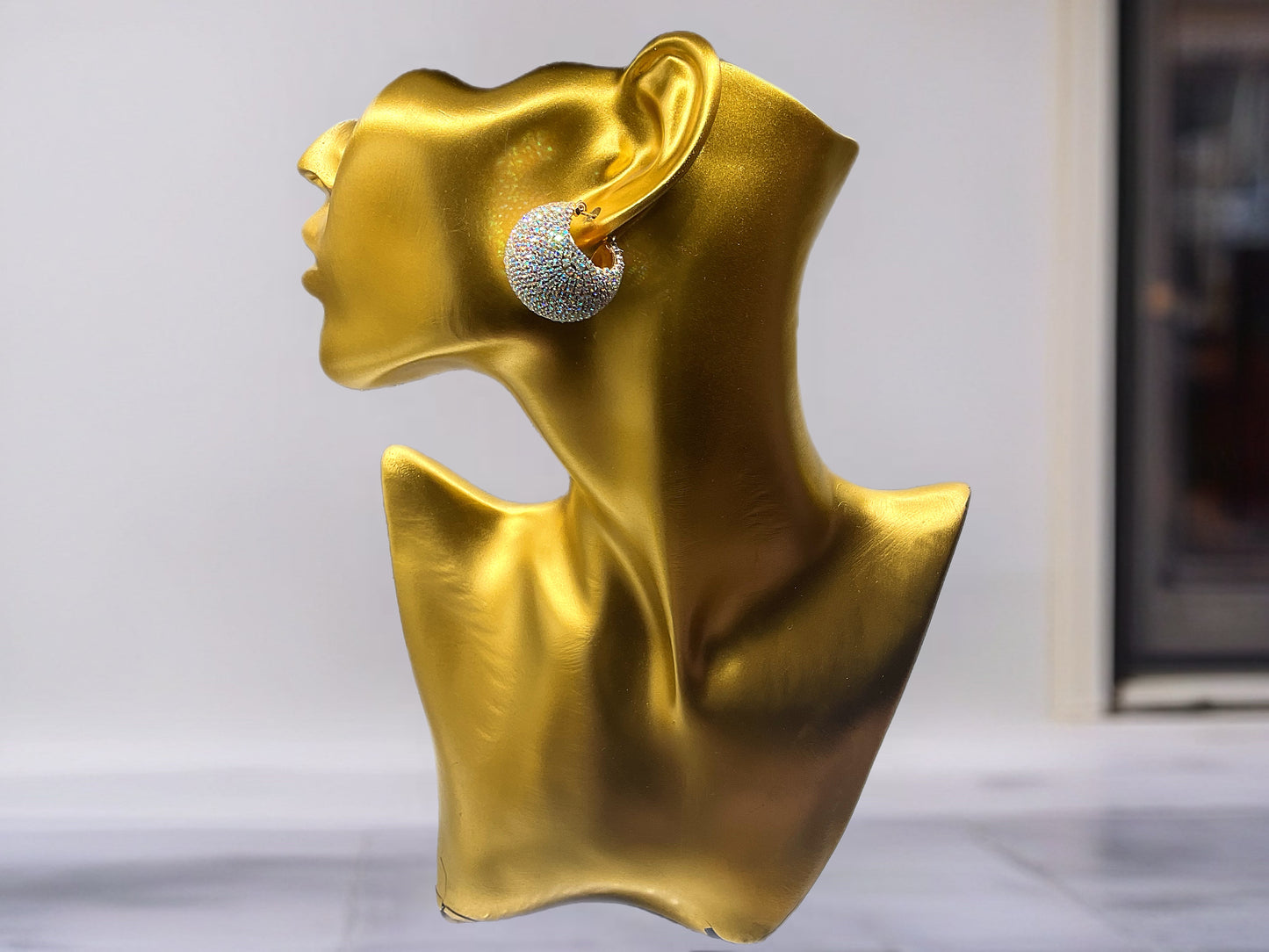 She’s Her Blinged Out-Earrings