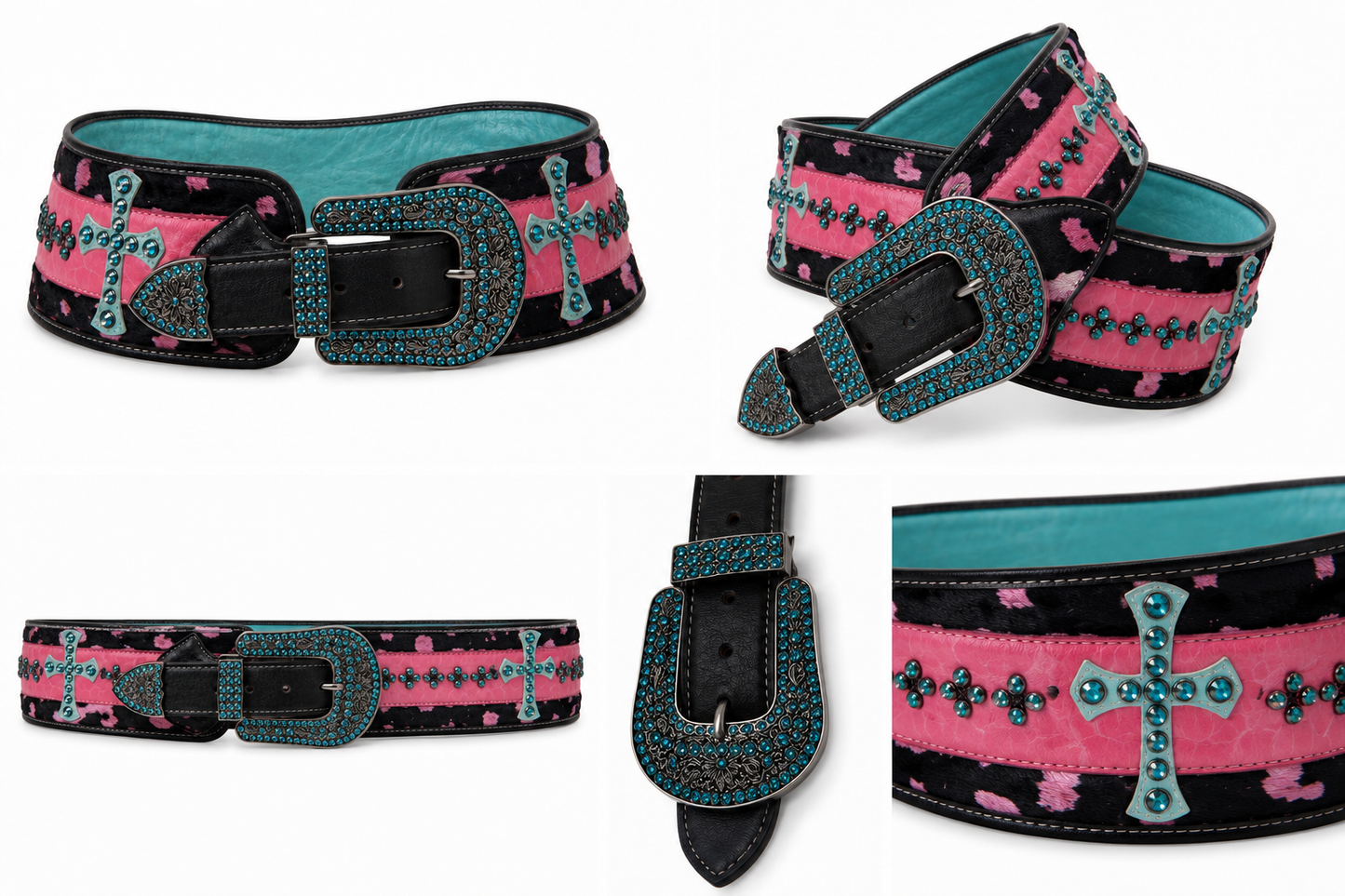Crimson Cross Belt-Belt