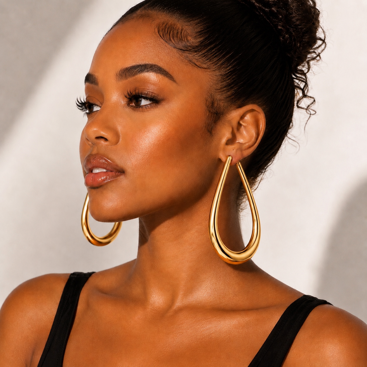 Gold Digger Hoop- Earrings