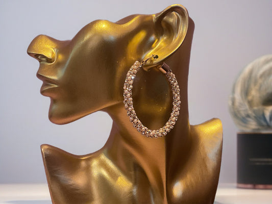 Pretty Please Hoops-Earrings