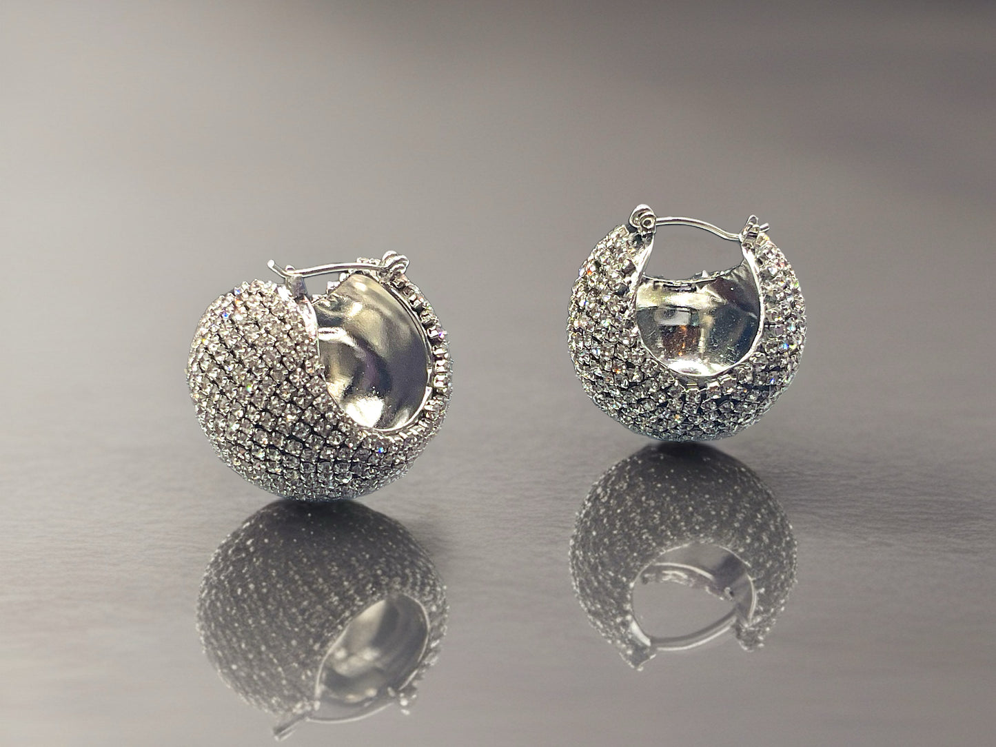 She’s Her Blinged Out-Earrings
