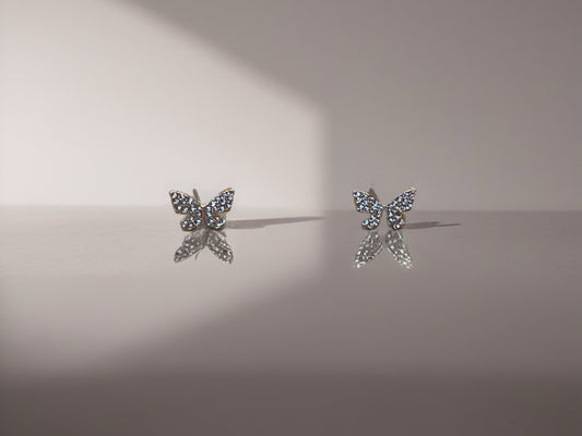 Butterfly Bling-Earrings