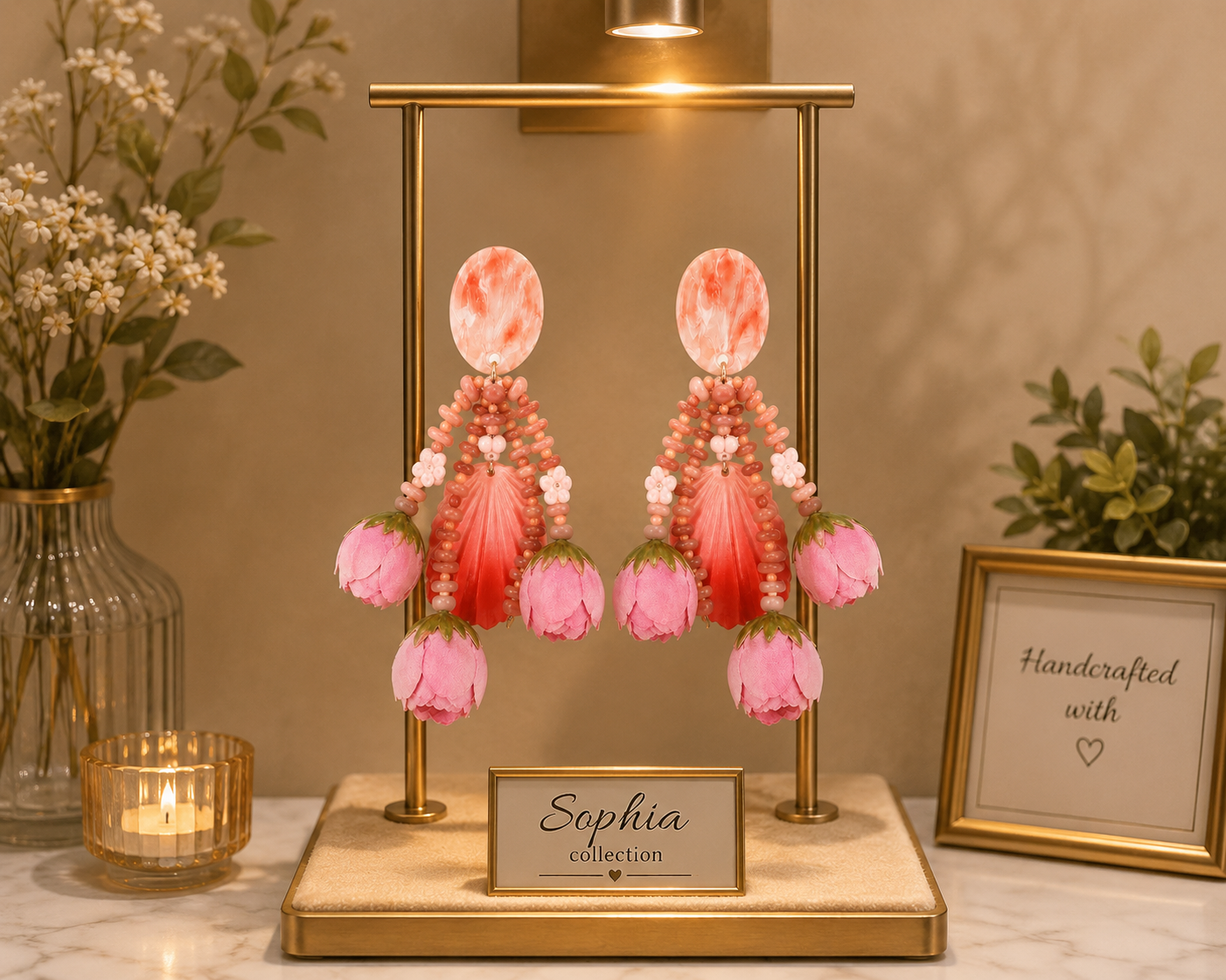 Garden Party Glam -Earrings