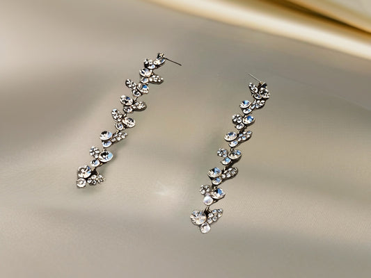 Dainty Gleam Strands-Earrings