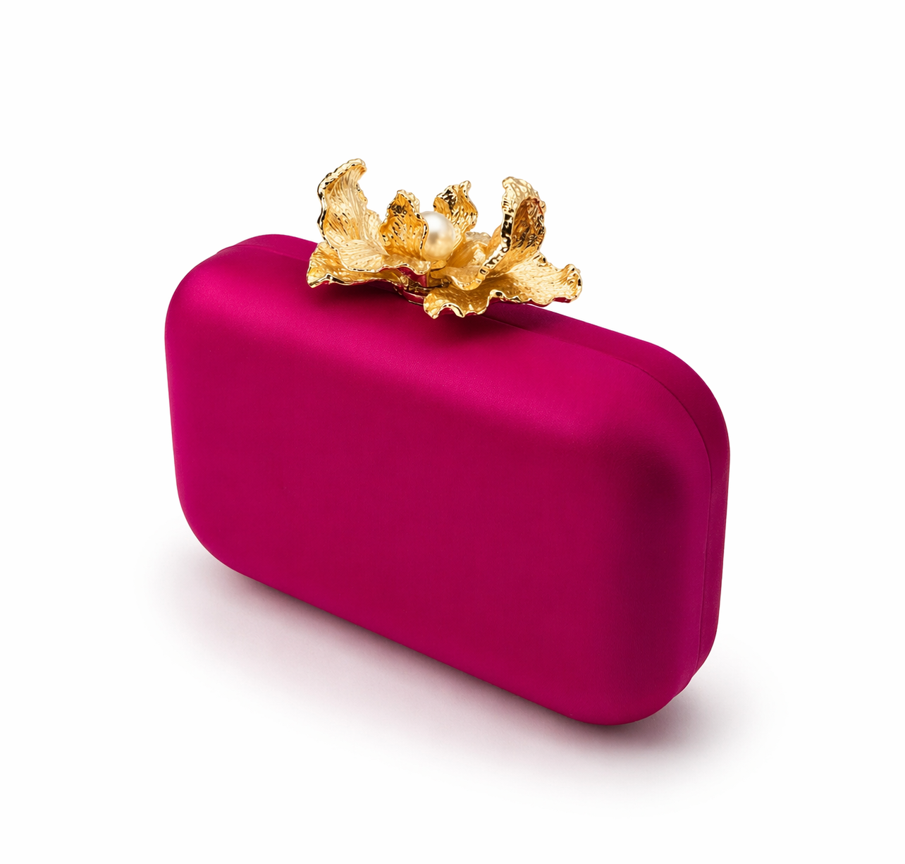 Pearl-Kissed Petals-Clutch