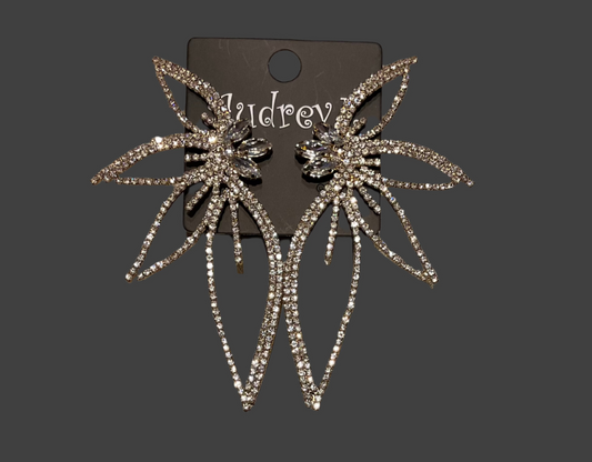 Leafy Dream earrings - Gold