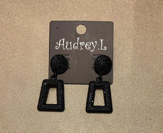 Forever Classy Earrings - Black