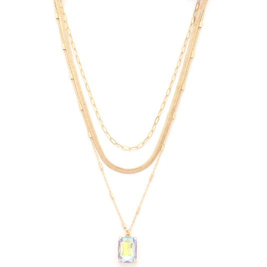 Gemmed Whisper Necklace