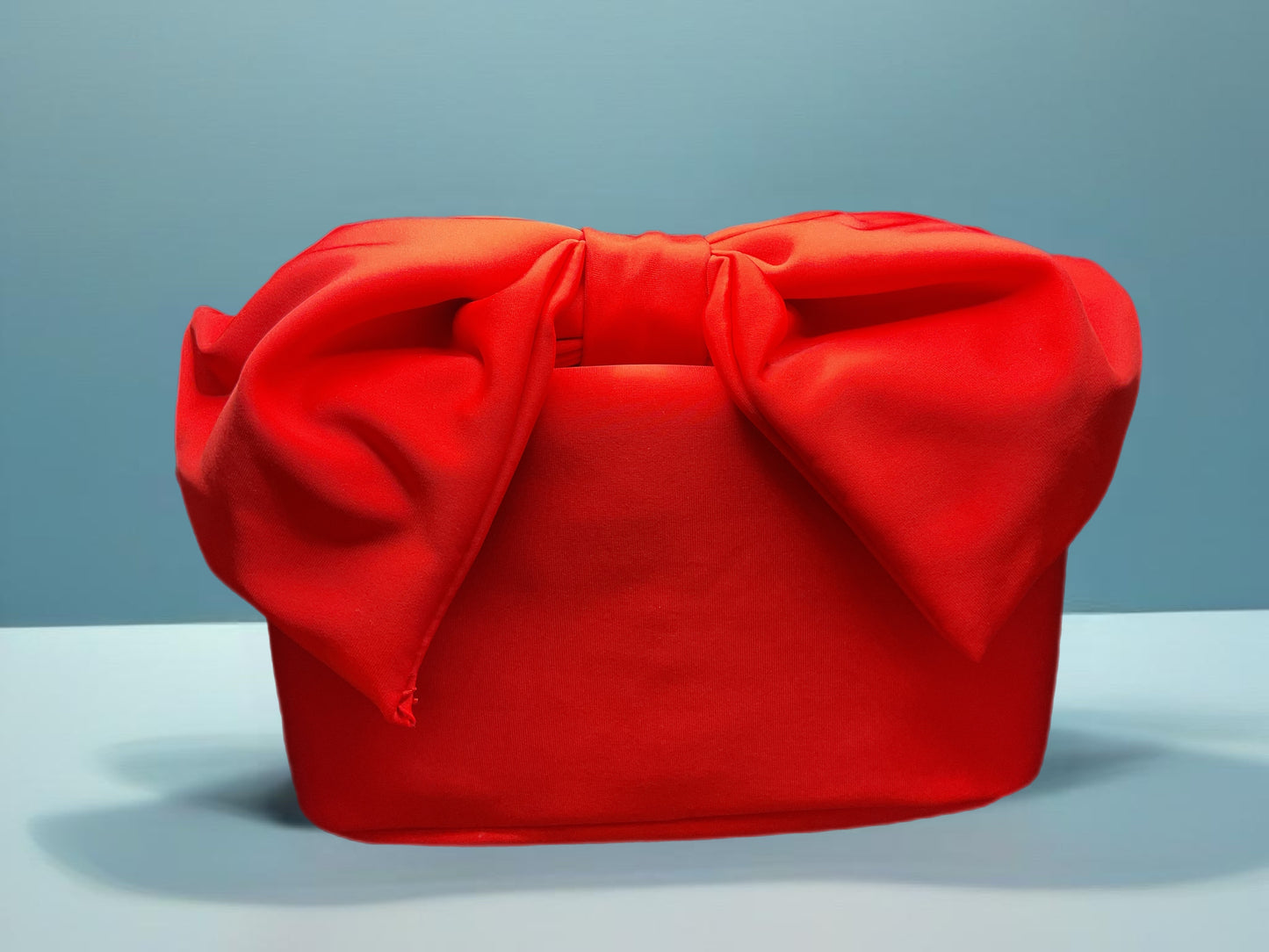 Satin Bow Handle Purses