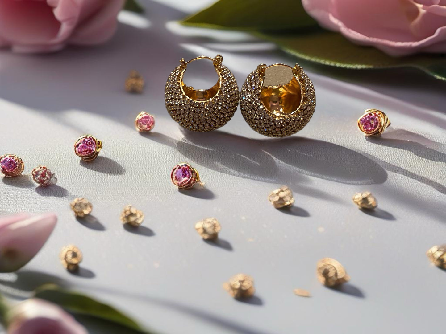 She’s Her Blinged Out Earrings