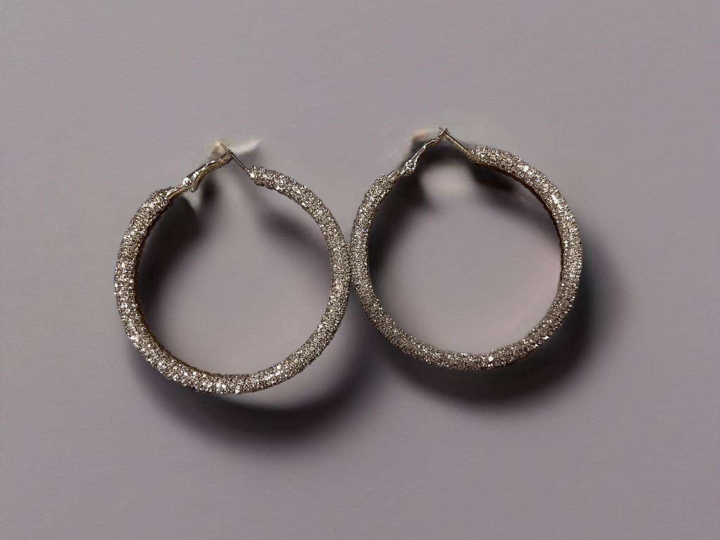 Golden Girl Hoop Earrings -Sliver/Gold