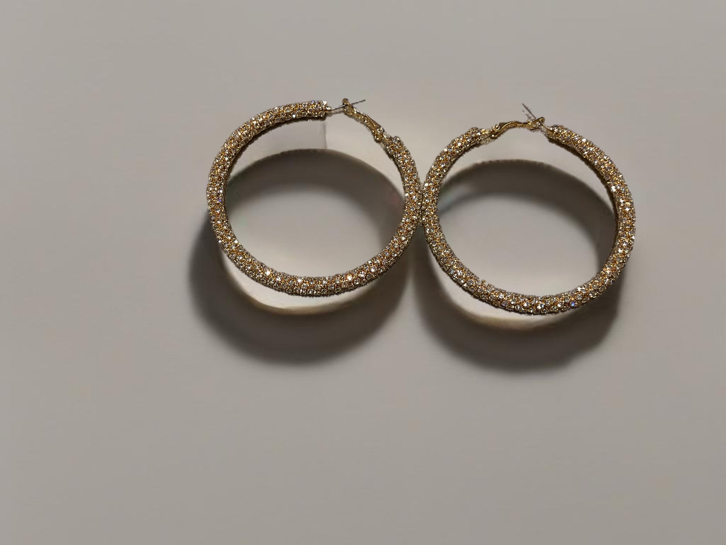 Golden Girl Hoop Earrings -Sliver/Gold