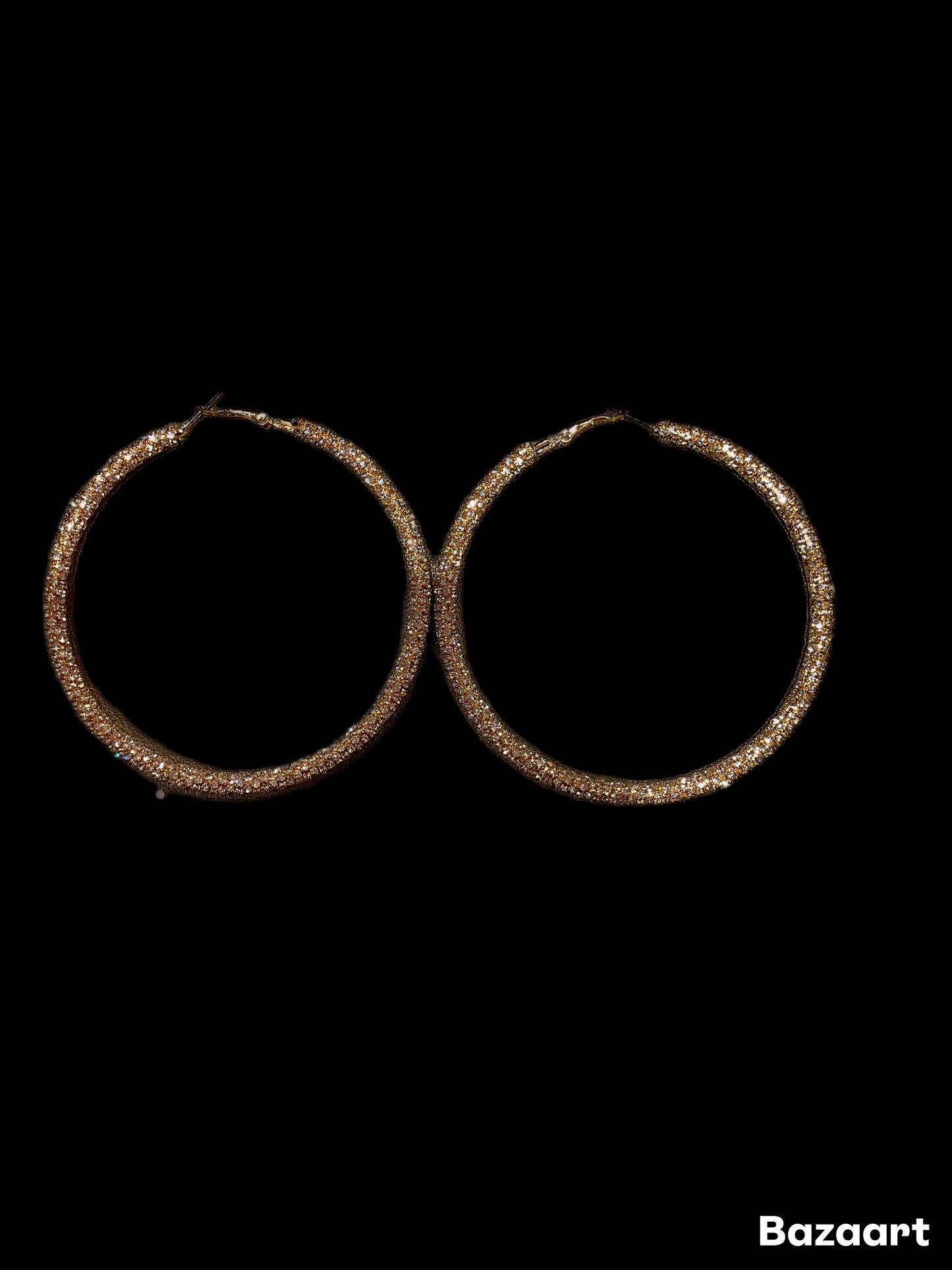 Golden Girl Hoop Earrings -Sliver/Gold