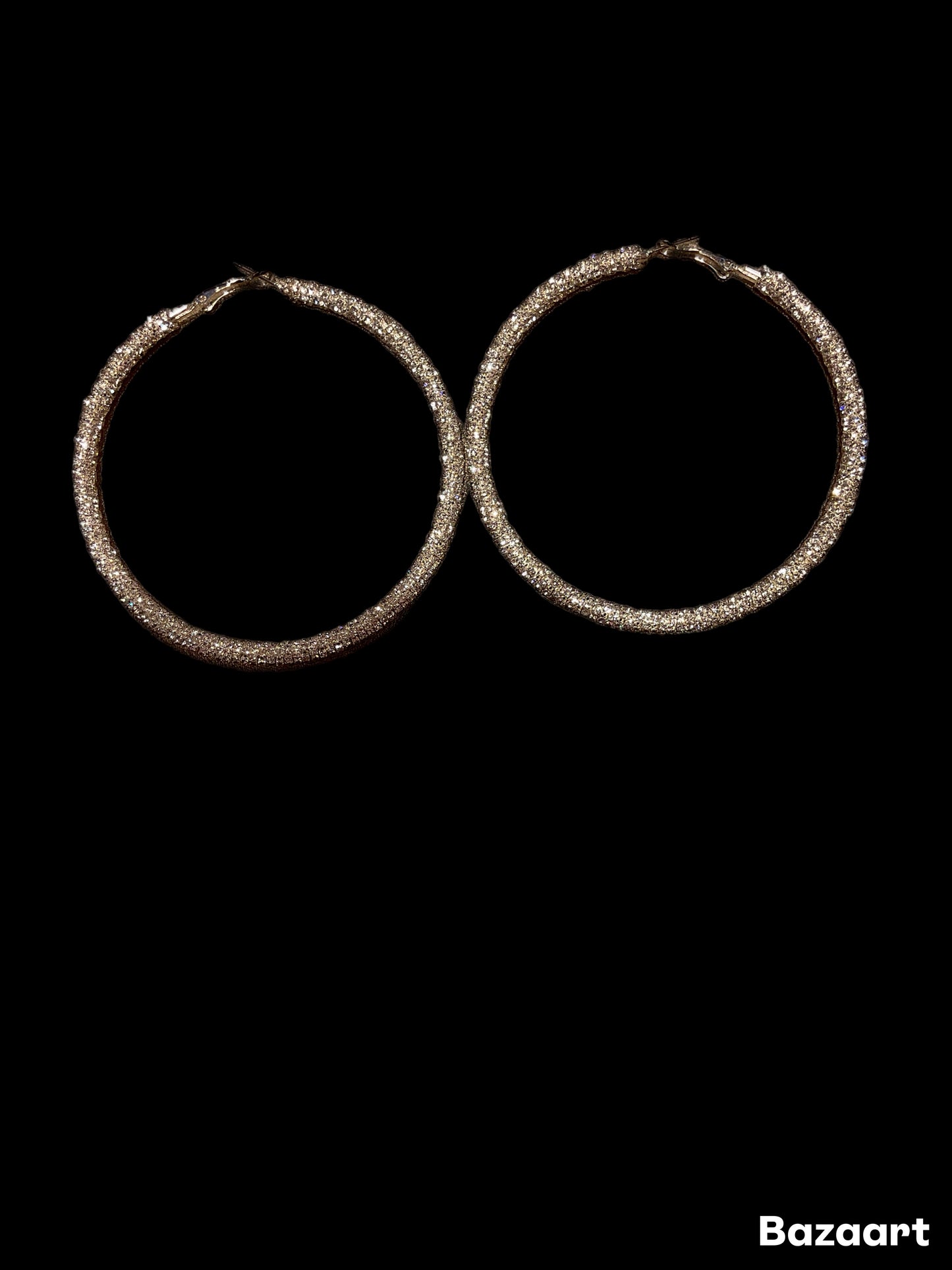 Golden Girl Hoop Earrings -Sliver/Gold