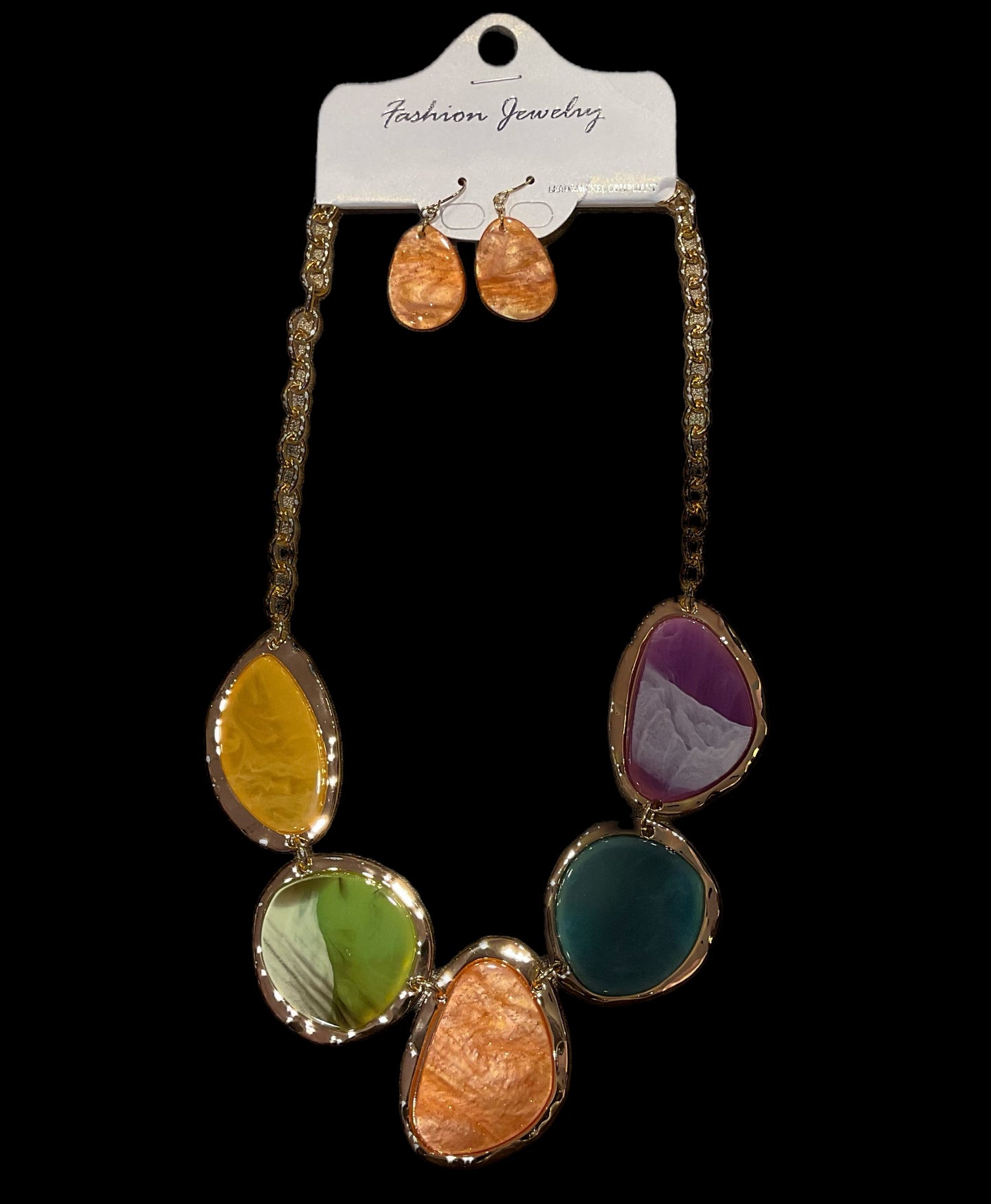 The Don Necklace & Earring Set