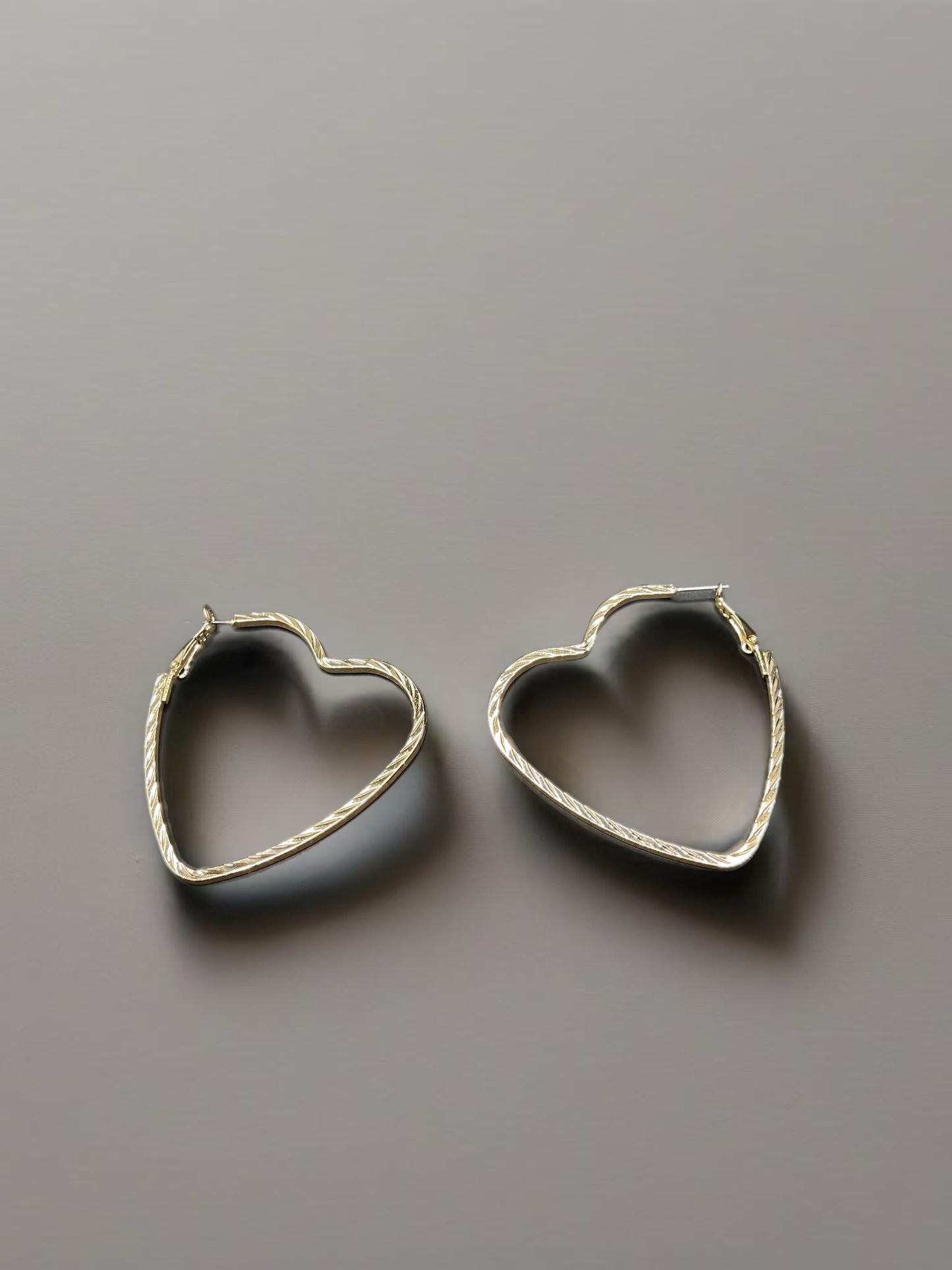 Heartstring Hoop- Earrings
