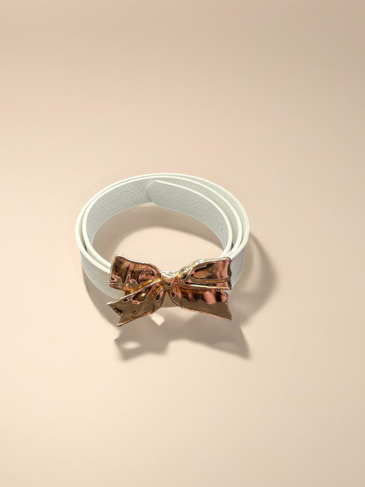 Wrapped Around Bow Belt